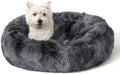 NOYAL Calming Donut Dog Bed, Hooded Cave by Noyal
