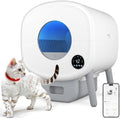 Cumrige Automatic Litter Box, Safety Sensor, App Control, 95L Large Capacity by Unknown