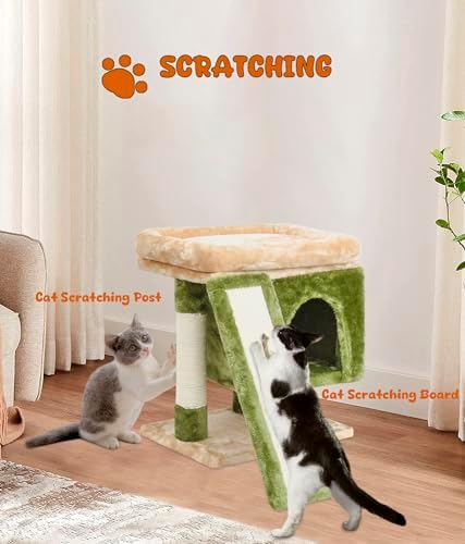 SYANDLVY Small Cat Tree for Indoor Cats, Cat Tower - Image 6