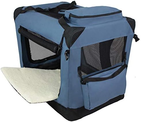 EliteField 3-Door Soft Dog Crate - Image 2