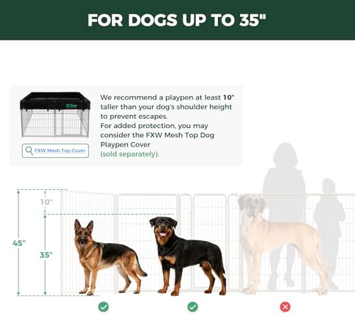 FXW Homeplus Indoor Dog Playpen, 16 Panels, - Image 2