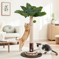 40" Cat Scratching Post, Natural Sisal Rope Cat Scratcher Tree by PAWALAYA
