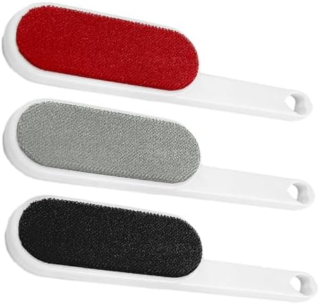 3pcs Dual Side Lint Remover Brush by ROMISBABA