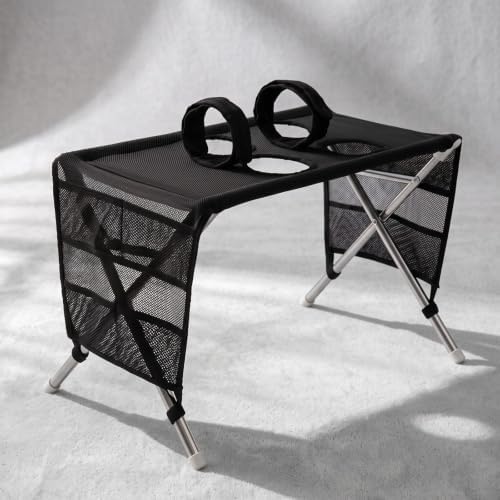 Grooming Table with Storage Pockets | Sturdy Stainless Steel Frame, Breathable - Image 7