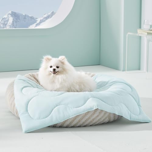 MIXJOY Cooling Blanket for Small Dog Breathable, Double Sided Q-MAX>0.5 by MIXJOY