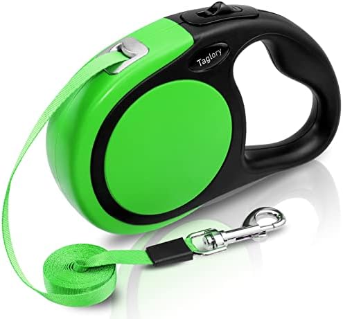 Taglory Retractable Dog Leash, One-Handed Brake by Taglory