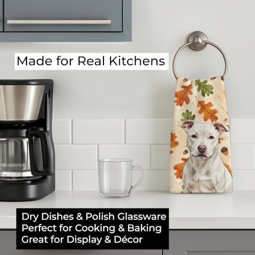 Caroline's Treasures Staffordshire Bull Terrier Dogs Kitchen Towel 15x25 - Image 3