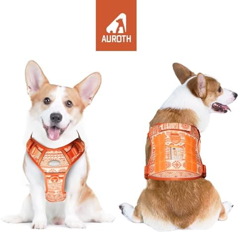 AUROTH Tactical Dog Harness Medium Sized Dog No Pull Adjustable Dog Vest - Image 2