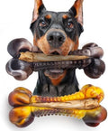 Dog Chew Toys for Aggressive Chewers, Durable Tough Nylon Dog Toys To Keep Them by Anoodi