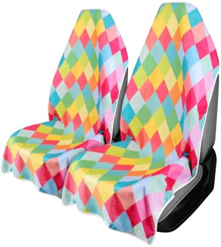 Waterproof Car Seat Cover Towel, Diamond Shape by DREAMANIA