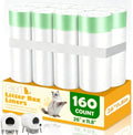 160 Count Automatic Cat Litter Box Bags 26"x11.8" by Unknown