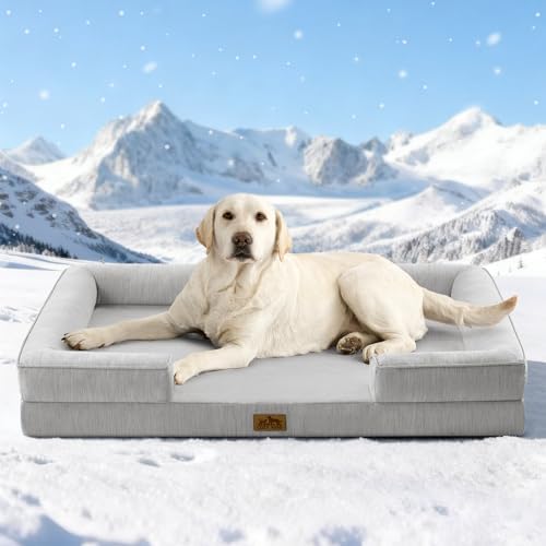 COZY KISS Cooling Orthopedic Extra Large Dog Bed, XL 44x32 inch by COZYKISS