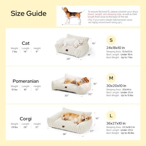 Bedsure ComfyFleece® Shown on TV Dog Couch - Image 6