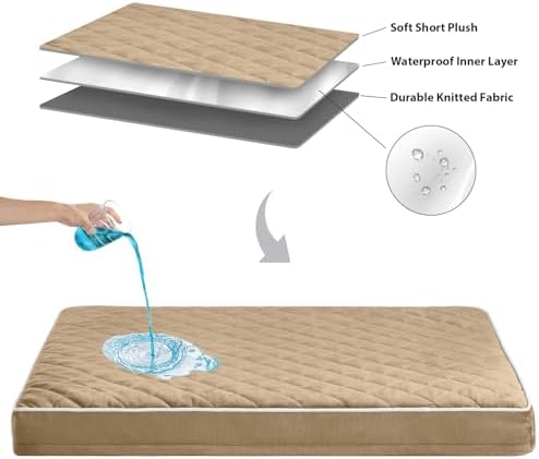 WNPETHOME Orthopedic Waterproof Large Sized Senior Dogs Bed - Image 6