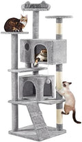 Yaheetech 70in Multi-Level Sturdy Cat Tree, Sisal Scratching Posts by Yaheetech