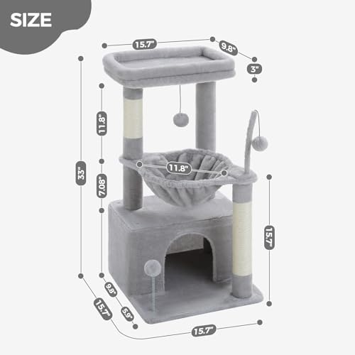 PEQULTI 4-in-1 Cat Activity Tree - Image 6
