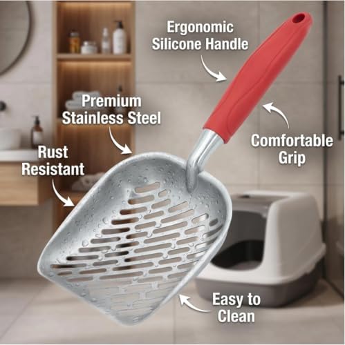 Heavy-Duty Cat Litter Scoop - Image 3