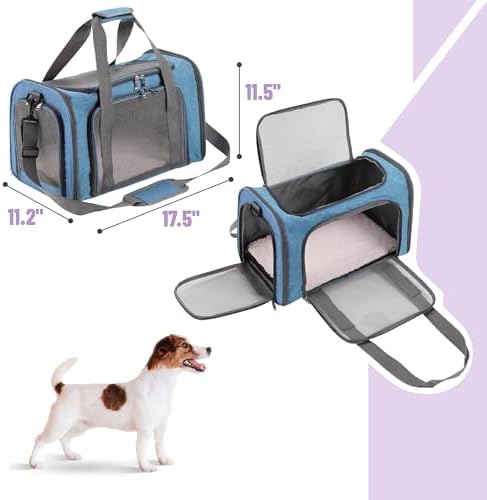 Mr. Pen- Pet Carrier, 17.5" x 11.2" x 11.5", Medium Size - Image 2