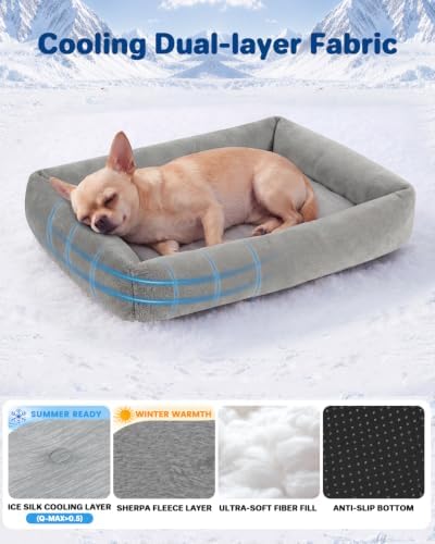Cooling Dog Bed for Small Medium Cats - Image 5