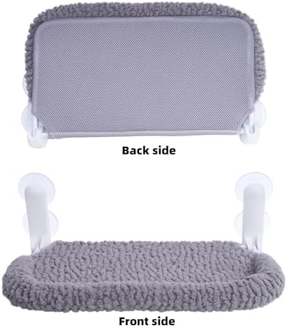 AIWIKIDE Cat Window Perch with Cushion Rim, Easy Install Bracket, Portable Wall - Image 5