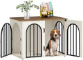 Hzuaneri 31.5'' Dog Crate Furniture, Dog Kennel Indoor by Hzuaneri