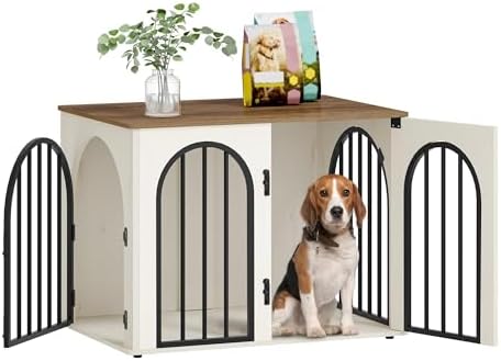 Hzuaneri 31.5'' Dog Crate Furniture, Dog Kennel Indoor by Hzuaneri