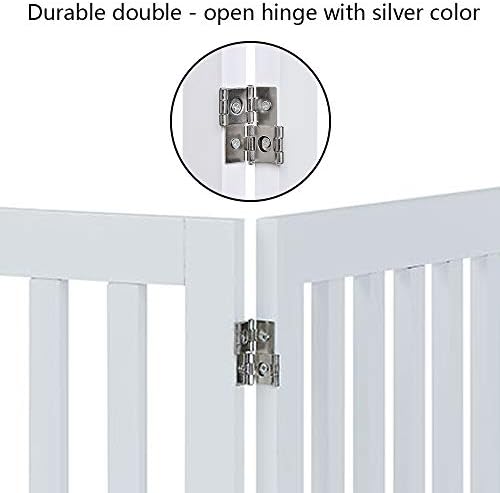 unipaws 24”H Free Standing Pet Gate - Image 7