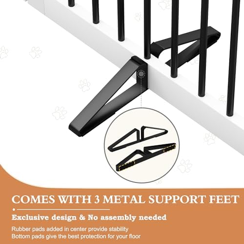 PUPETPO Freestanding Dog Gate - Image 3