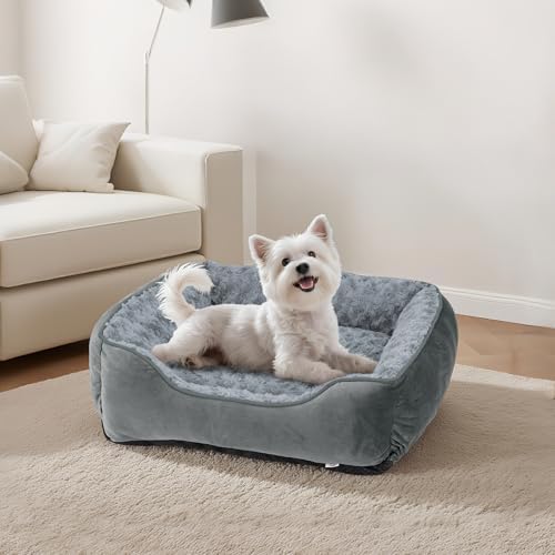 JOEJOY Rectangle Dog Bed for Large Medium Small Dogs Machine Washable Sleeping - Image 6