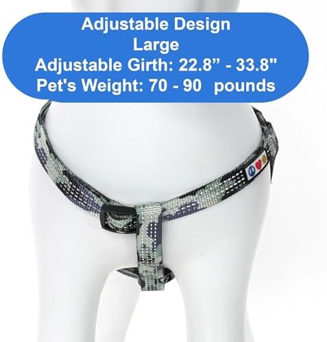 Pawtitas Reflective Step-in Dog Harness – Adjustable No-Pull Vest - Image 3