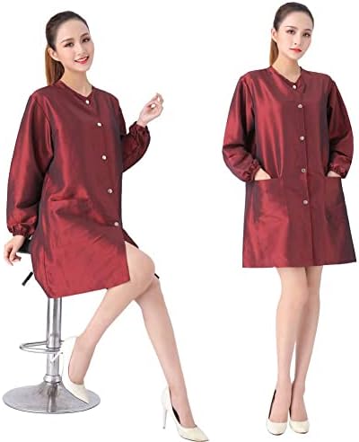 Professional Salon Smock Stylist Jacket Waterproof Hairdresser Cape Barber - Image 2