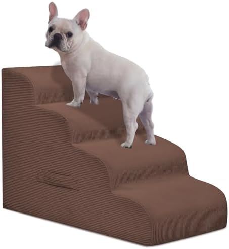Mesa Lemon 4 Step Dog Stairs Pet Ramp by MesaLemon
