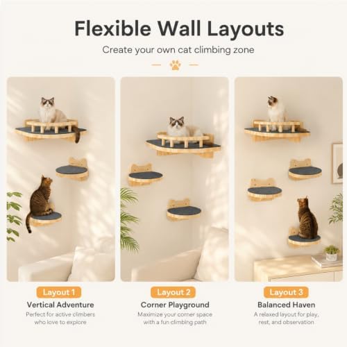 LSCQYYCC- Cat Wall Shelves, Cat Shelf - Image 5