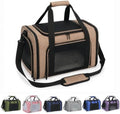 Pet Carrier for Cats and Dogs Up to 15 lb, Desert Yellow by Unknown