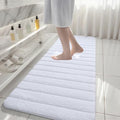 AROGAN Luxury Long Bathroom Runner Rugs 24x72 Inch Bath Rug Non Slip by AROGANAREARUG