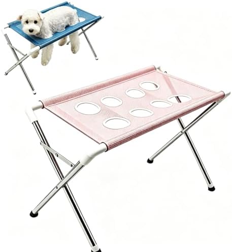 Foldable Pet Grooming Bath Table by Unknown