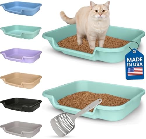 KittyGoHere Senior Cat Litter Box Large by NE14pets