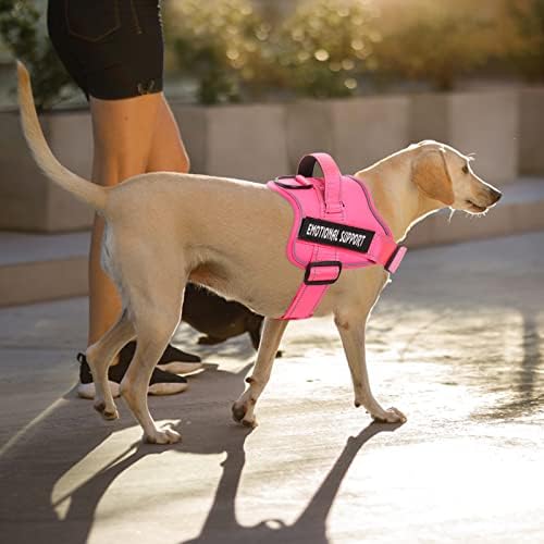 voopet Service Dog Harness, Emotional Support Pet Vest Harness, Reflective - Image 5
