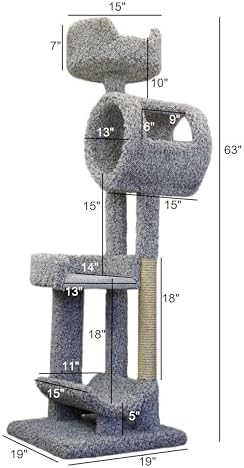 New Cat Condos Staggered Cat Tower - Image 2
