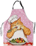 Art Apron with Pocket for Women Men by DZGlobal