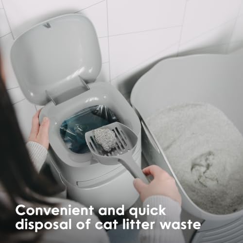 Litter Genie Easy Roll Cat Litter Disposal Pail | Odor Control, Refill Bags & - Image 3