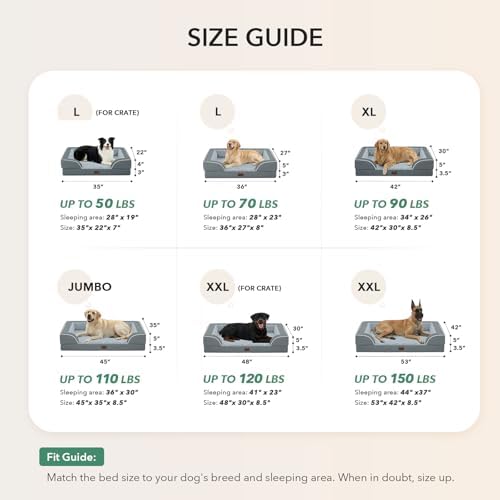 Orthopedic Washable Dog Bed for Extra Large Dogs - Image 5