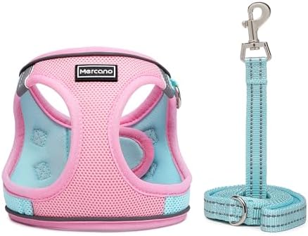 Mercano Soft Mesh Dog Harness and Leash Set, Step-in Reflective Breathable - Image 2