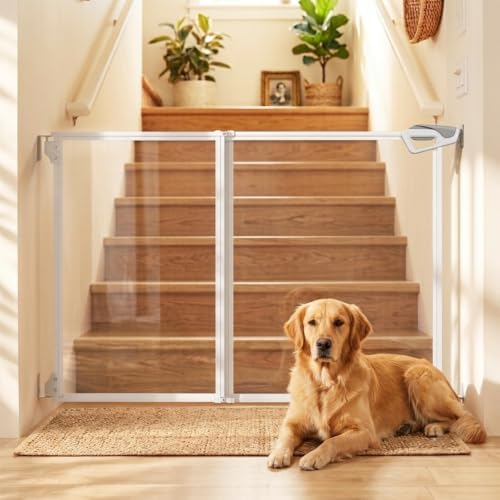 27"-42" Extra Wide Dog Gates for Doorways - Image 3