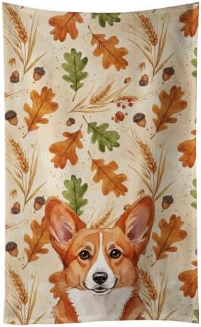 Caroline's Treasures Cardigan Welsh Corgi Dogs Kitchen Towel 15x25 in by CarolinesTreasures