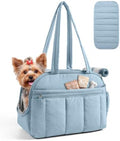 BAGSMART Dog Purse Carrier for Small Dogs Up to 13lbs Puppy Travel Tote Bag by BAGSMART