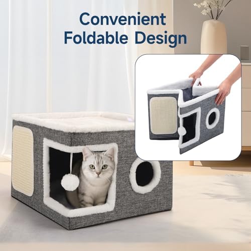 Shikha Cat House Bed for Indoor Cats - Image 6