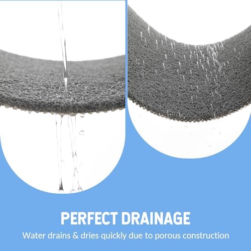Hargiis Non-Slip Bathtub Mat, Anti Slip Shower Mat, Fast Drying Bathtub Mats - Image 6