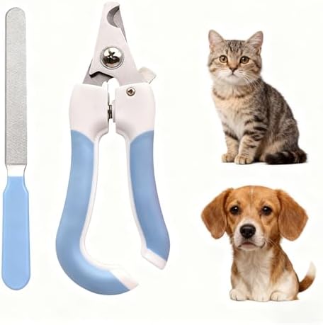 Pet Nail Clippers for Dogs & Cats by Natunofu