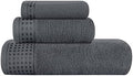 GLAMBURG Ultra Soft 3 Pack Cotton Towel Set, Contains a Bath Towel 28x55 inch by GLAMBURG